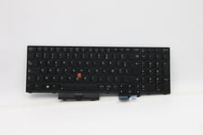 Transimage - Ersättningstangentbord För Bärbar Dator - Med Trackpoint - Bakgrundsbelyst - Azerty - Fransk - Svart - För Thinkpad P15 Gen 1 20St, 20Su  T15g Gen 1 20Ur, 20Us