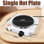 2500W Electric Hotplate Portable Kitchen Table Top Cooker Stove Single Hot Plate