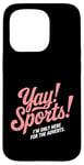 Coque pour iPhone 15 Pro Big Game Super Publicités Football Ironic Sports Publicités