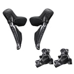 Shimano Ultegra ST-R8170 Hydraulic Disc Di2 E-tube STI Levers 2x12 Flat Mount