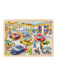 Goki Wooden Jigsaw Puzzle Gas Station 96 pcs. Puu