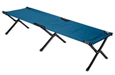 Grand Canyon Topaz Camping Bed L - Lit de Camping Pliable en Aluminium - Lit de Camping Pliable d'extérieur - Bleu foncé (Bleu)