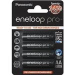 Eneloop Pro Micro (AA) NiMH-batterier - 930 mAh, 4 st