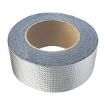 Ruban Renforcé Adhésif en Aluminium Heavy Duty Duct Tape 5m X 5cm, Argent