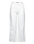 Chino Wide-Leg Pant Bottoms Trousers Wide Leg White Polo Ralph Lauren