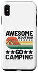 Coque pour iPhone XS Max Awesome Scout Dad Go Camping Scout Scout Camper