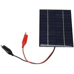 Panneau Solaire éTanche 5W 12V ExtéRieur Bricolage Chargeur de Cellules Solaires Panneaux éPoxy Polysilicium 136X110MM pour Outil de Batterie 9-12V