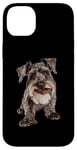 iPhone 14 Plus Miniature Schnauzer Chocolate Case