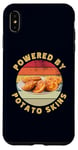 iPhone XS Max Powered By Potato Skins Funny Fall Football Season Food Fans Case