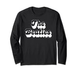 The Beatles - White Logo Long Sleeve T-Shirt