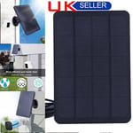 4W/5V Solar Panel Outdoor Charger for Ring Camera 360°Wall Mount Solar Power New