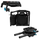 Kondor Blue Panasonic LUMIX S5II/X Base Rig MkII - Raven Black