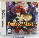 Dungeon Maker Nintendo DS Dsi 2DS 3DS Nds Pal Italien Cadre Orginal Neuf Scellé