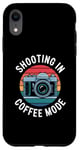 iPhone XR Shooting In Coffee Mode Photographer Camera Case