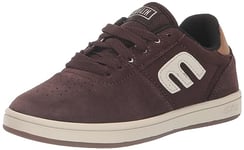 Etnies Kids JOSL1N Skate Shoe, Brown, 3 UK