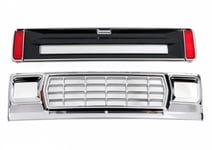 Traxxas 9819-BLK Grill, Bakläm Svart med LED-glas Ford F-150 TRX-4M