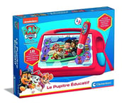 Clementoni - Le Pupitre Educatif - Pat Patrouille - Jeu Intéractif - Quiz - 18 Activités - Stylo Electronique Avec Effets Sonores et Lumineux - Pour Enfants de 4 à 6 Ans