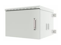 Lanview By Logon - Rack Skap - 60 X 60 - Veggmonterbar - Ral 7035, Hvit - 7U - 19"