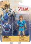 Jakks The Legend of Zelda 10cm Link with Master Sword & Shield