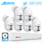 ANRAN CCTV 5MP Security Camera System 8CH NVR Home Surveillance Outdoor POE 2TB