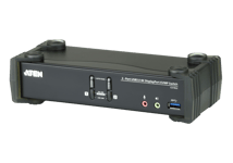 ATEN 2-Port USB True 4K DP KVM USB 3.0 ATC 0 Sec.Switching PwrRdt