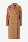 Lauren Ralph Lauren - Kappa Cashmere Blend-wool DB 42" - Brun