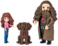 Wizarding World Magical Minis Hermione and Rubeus Hagrid Friendship Set with Col