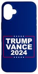 Coque pour iPhone 16 Plus T-SHIRT TRUMP VANCE 2024 REPUBLICAIN TICKET PRÉSIDENTIEL