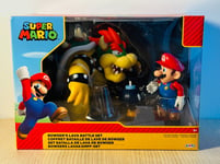 Super Mario - Coffret bataille de lave de Bowser - NEUF LIVRAISON GRATUITE