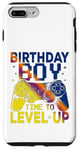 Coque pour iPhone 7 Plus/8 Plus Jeu vidéo Level Up Birthday Boy