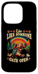 iPhone 14 Pro Live Like Someone Left Gate Open Dachshund Dog Pet Owner Case