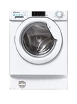 Candy Cbd 495D1We/1-80 Integrated 9/5Kg Washer Dryer, 1400 Spin, E Rated - White - Washer Dryer With Installation