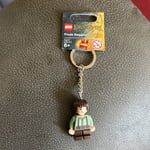 Lego 850674 Frodo Baggins (LOTR/Hobbit) minifigure keychain keyring BNWT w/Tag