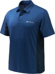 Beretta Unisex Flash Tech Polo Blue Beretta, M