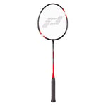 Pro Touch Speed 200 Raquette de Badminton Homme, Black/Red, 32