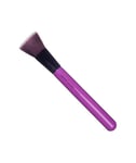 Neve Cosmetics brosse plate à poils compacts pour fond de teint liquide ou en poudre | "Purple Flat"