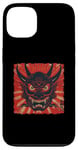 iPhone 13 Oni Yokai Devil Mask Japanese Art Samurai Ukiyo-e Case