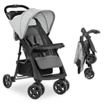 Hauck Shopper Neo II Stroller - GREY - Baby Pushchair Foldable Buggy & Raincover