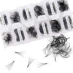 Cils Volume Russe 1200PCS 6D 0.07 D Curl 9-20mm Mixed Extension Cils Bouquet Volume Russe Cils a Cils Prefait Ventilateur Cils Extension de Cils individuels Professionnel(1200-6D-0.07-d-920)