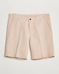 Oscar Jacobson Poggio Washed Linen Shorts Beige