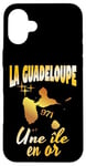 Coque pour iPhone 16 Plus la guadeloupe une ile en or idee cadeau souvenir 971 gwada