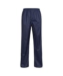 Regatta Pro Mens Packaway Waterproof Breathable Overtrousers (Navy) - Size 2XL