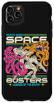 iPhone 11 Pro Max Space Busters Retro Video Game 80s Sci-Fi Vintage Comic Art Case