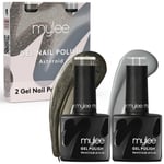 Mylee Asteroid Duo Autumn Winter 2023 Gel Nail Polish Colour Set UV LED Manicure