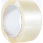 PAKKETAPE PVC KLAR 66MX50MM