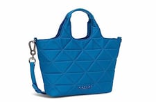 REPLAY sac à main femme taille moyenne en simili cuir, Pale Dk Blue 450 (bleu), taille unique