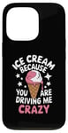 iPhone 13 Pro Ice Cream Because You Are Driving Me Crazy Case