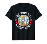 Be Kind to Every Kind Vegan Animal Lover - Farm Animal T-Shirt