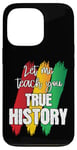 Coque pour iPhone 13 Pro Let Me Teach You Real Black History RBG Afro-Américain