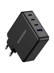 Riversong PowerKub 100W GaN Charger 3xUSB-C/1XUSB-A Output Black